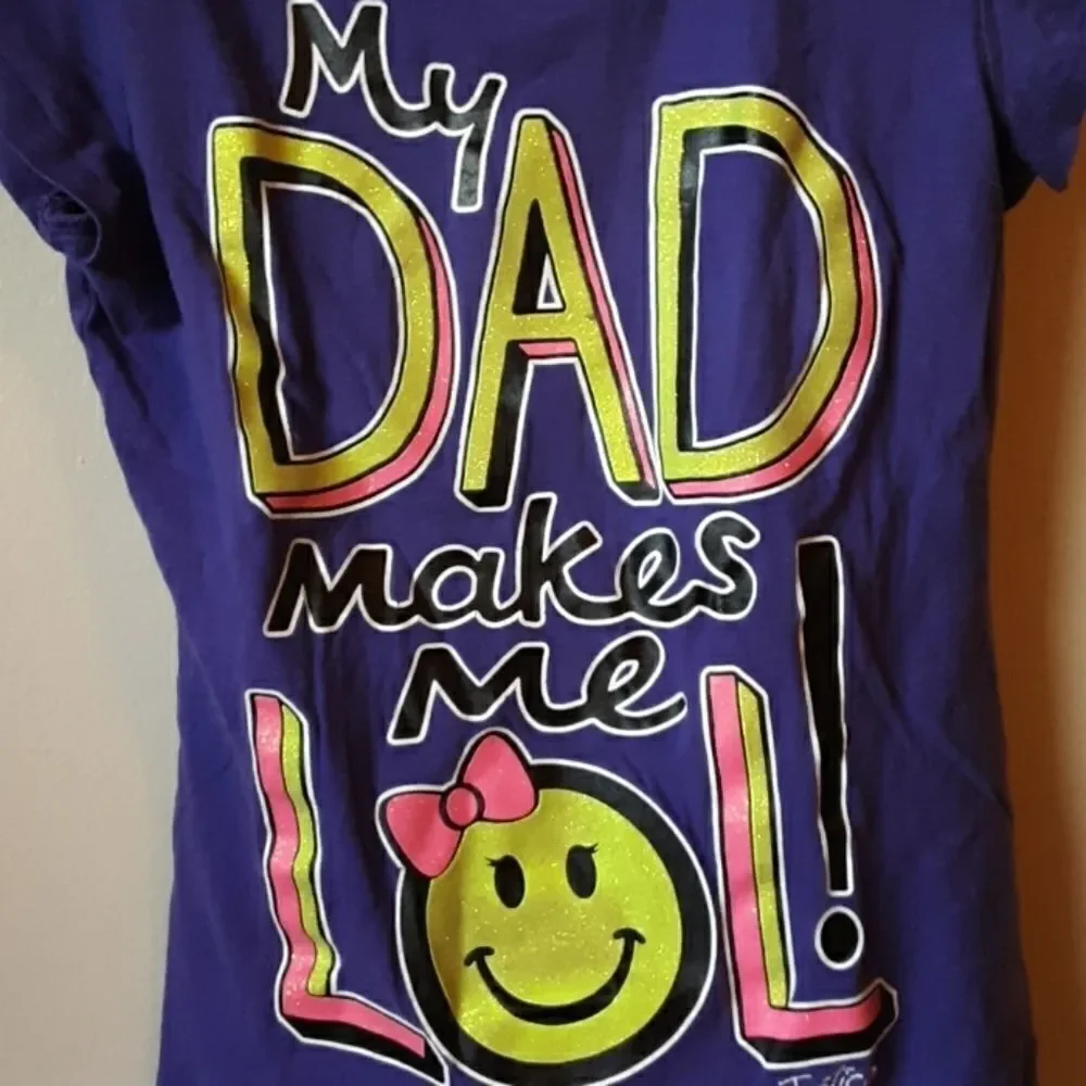 JUSTICE MY DAD MAKES ME LOL TEE 10